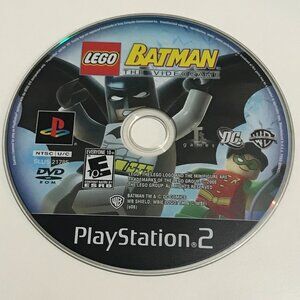LEGO Batman The Video Game Sony Playstation 2 PS2 Disc Only Tested